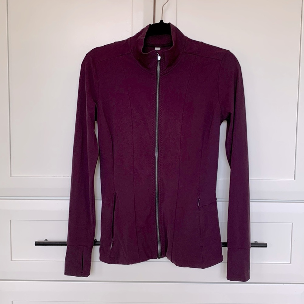 Athleta Slim Fit Work Out Jacket